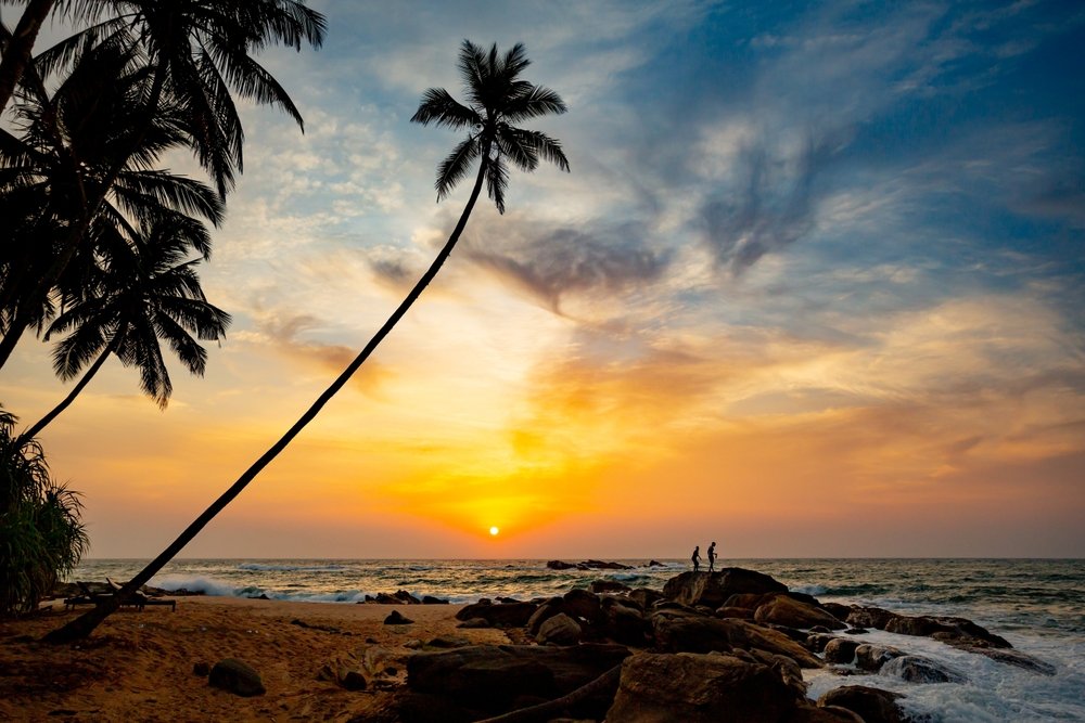 Sri,Lanka,Beach,At,Sunrise.,Tangalle